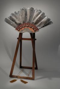 Hand Fan and Stand