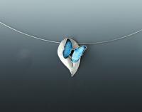 Butterfly Necklace from Metamorhosis Series