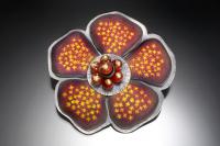 "Rafflesia" - pin/pendant
