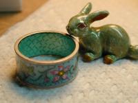 lonely rabbit and ring
