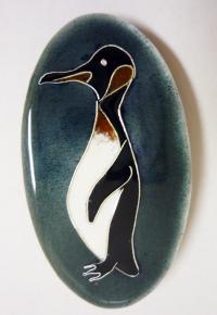 penguin brooch for my father