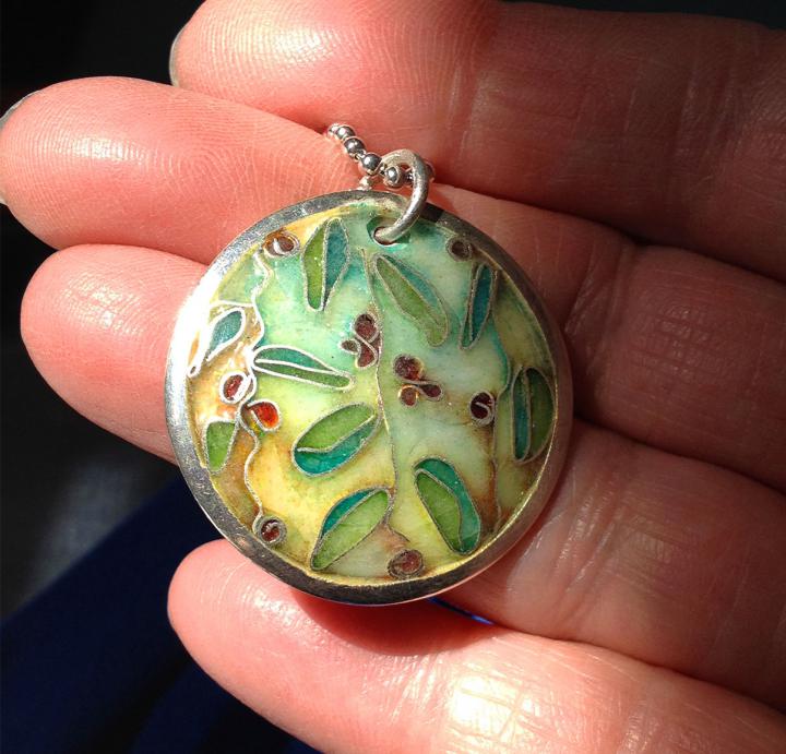 Cherry-Orchard pendant