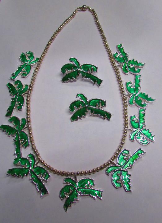 Banana Palm Leaves Set