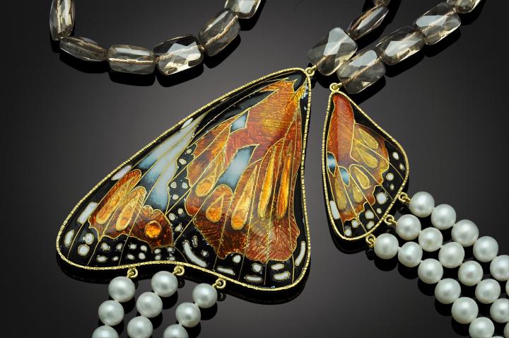 Butterfly Wing Necklace