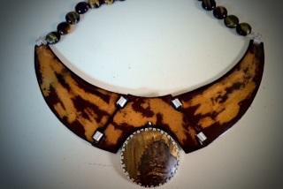 Statement neckpiece from Rainmaker Designs