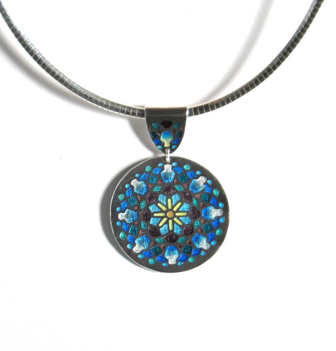 Geometric Sunburst Necklace