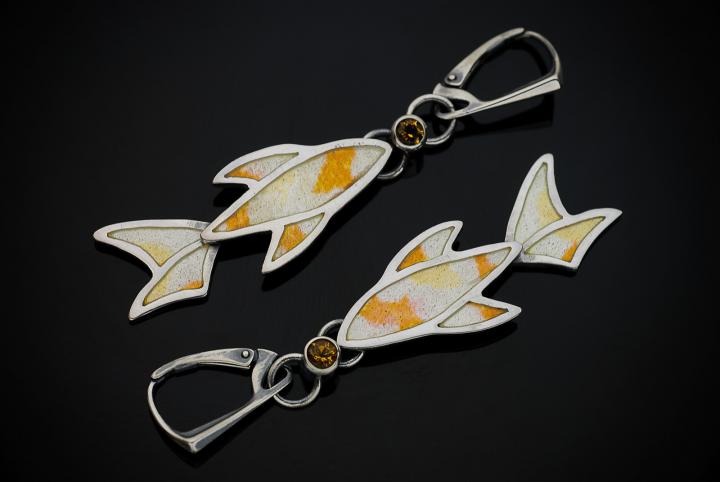 Kawarimono Koi Fish Earrings