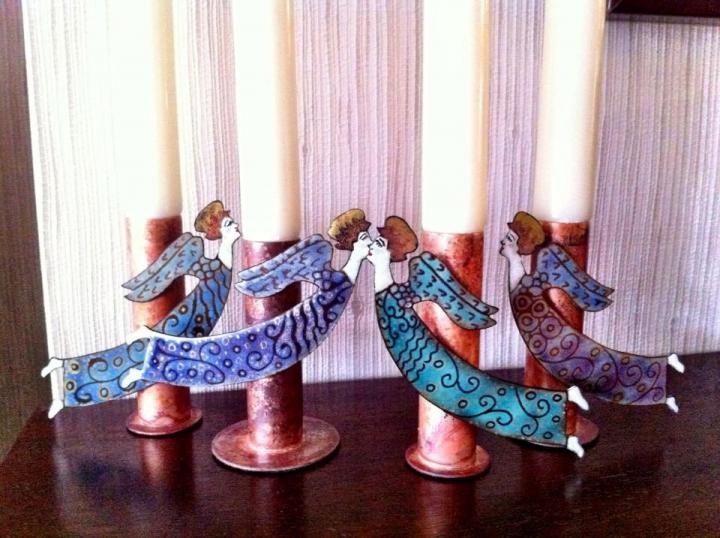 Angel Candlesticks