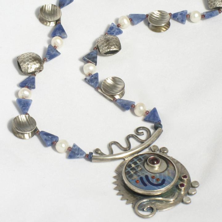 Enamel Necklace