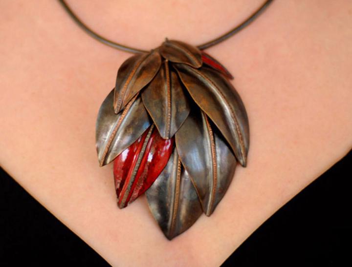 Leaf Cluster Neckpiece