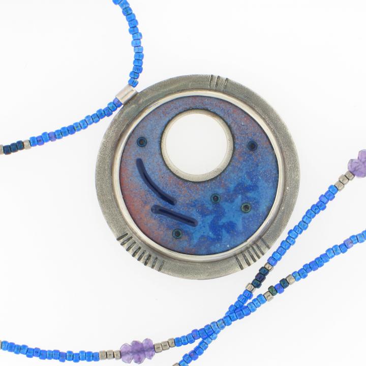 Sifted Enamel Necklace