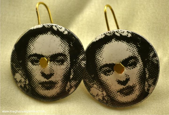 Frida Enamel Earings