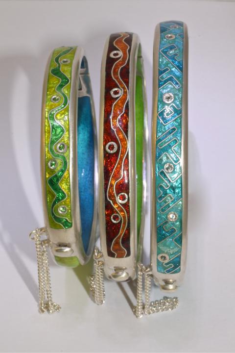 Cloisonné Bangles