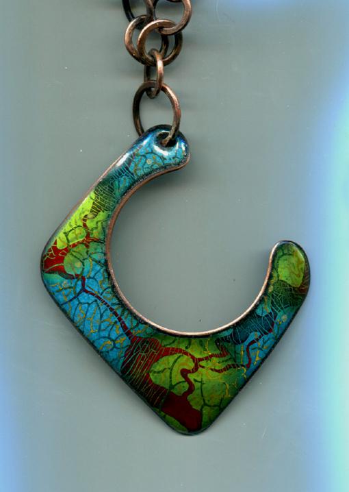 Pendant On Copper Chain