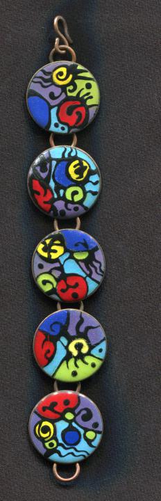 Enameled Bracelet #2