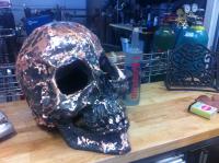 Revolution Sculpture skull