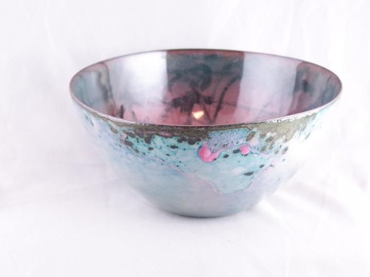 enameled bowl