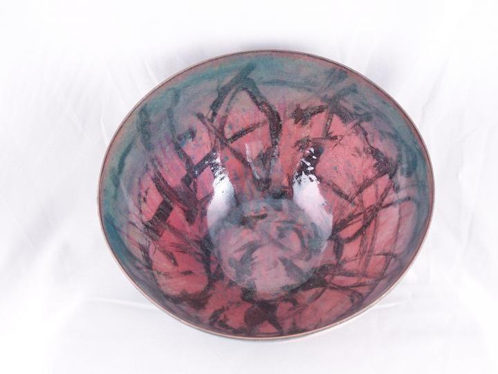 enameled bowl