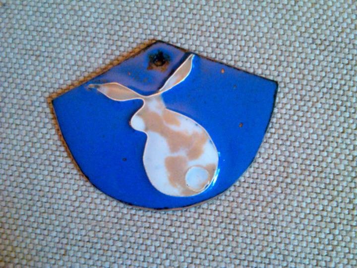 Bunny butt pendant for Mooki