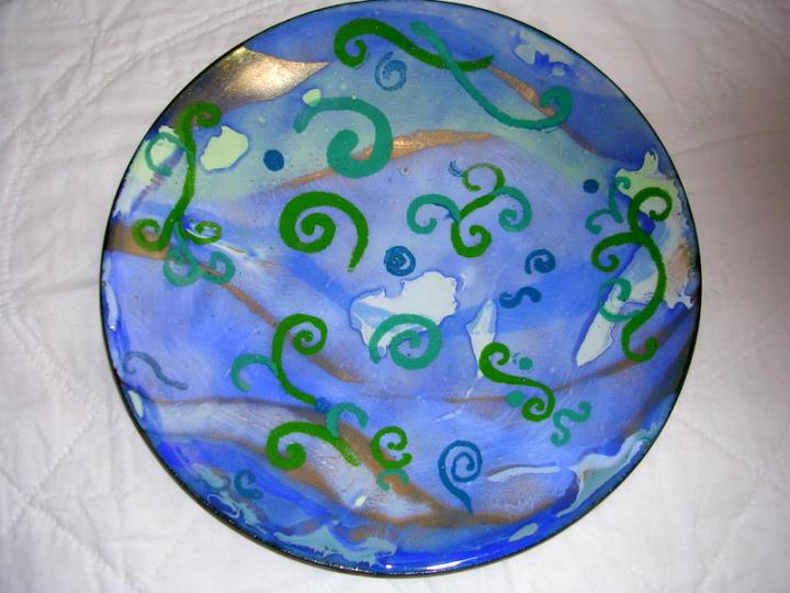 Large Blue Bowl