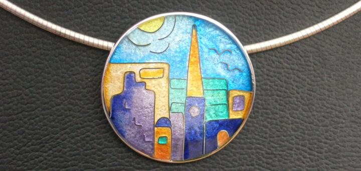 City landscape Pendant