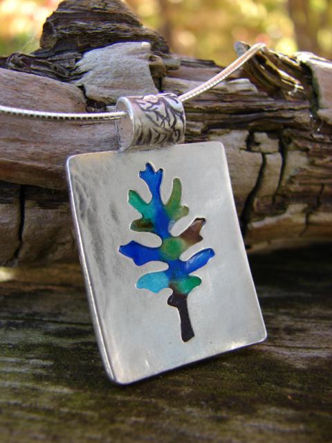 A Leaf, A Tree- Pendant