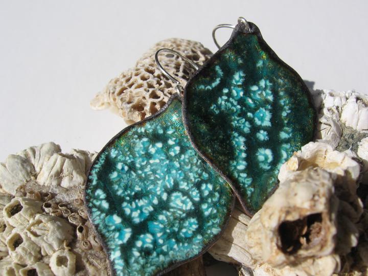 Diatom earrings