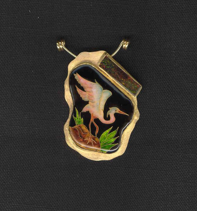 Egret Pendant